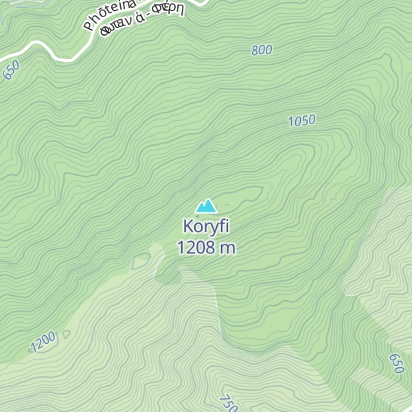 Map of Koryfi