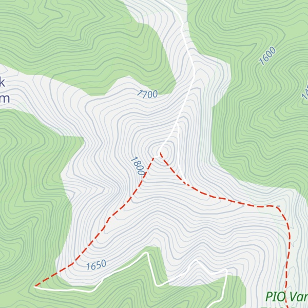 Map of Veliki Strešer