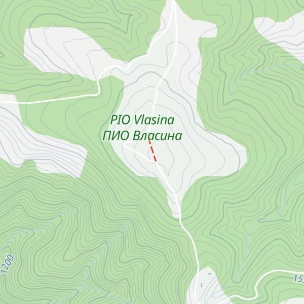 Map of Mali Čemernik