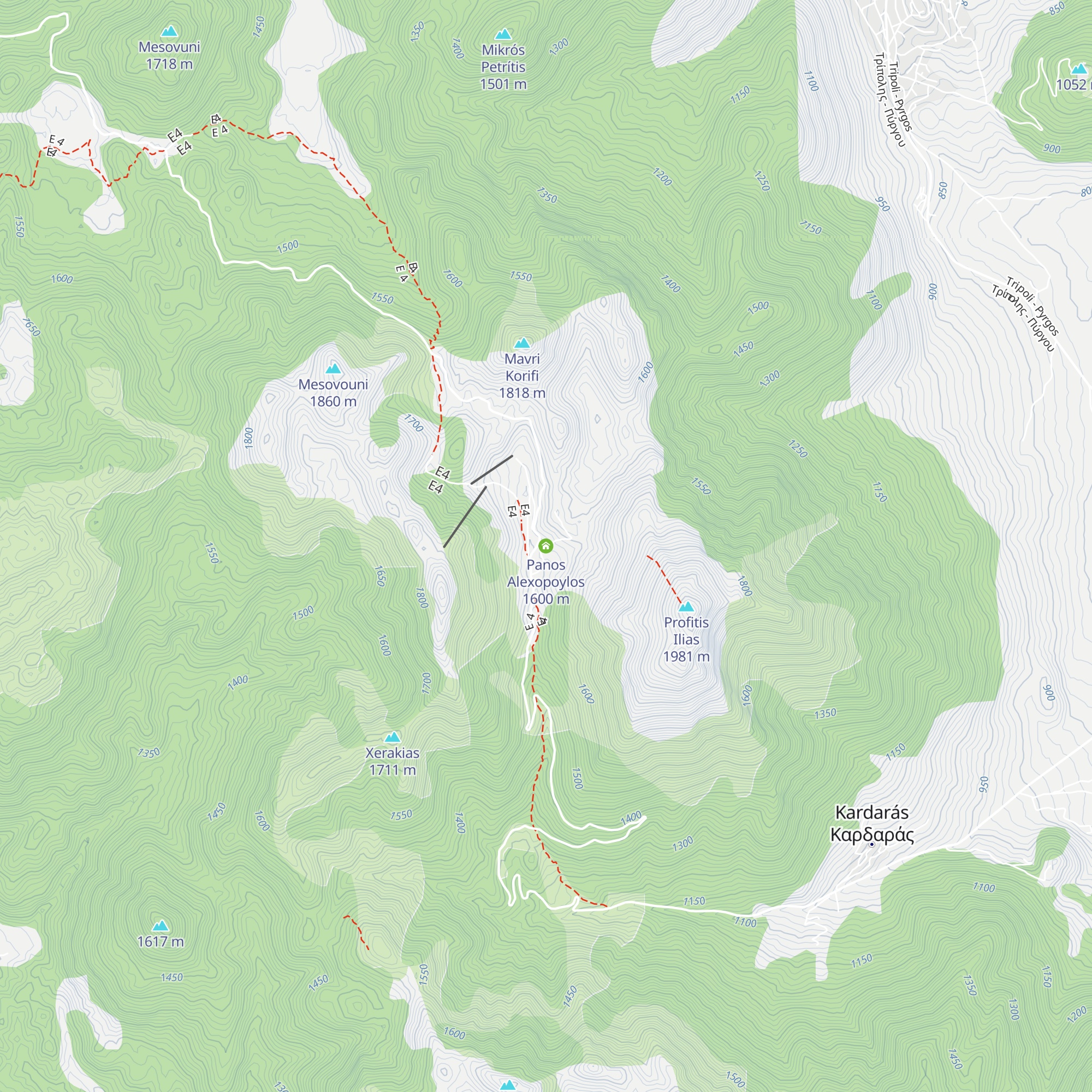 Panos Alexopoylos map