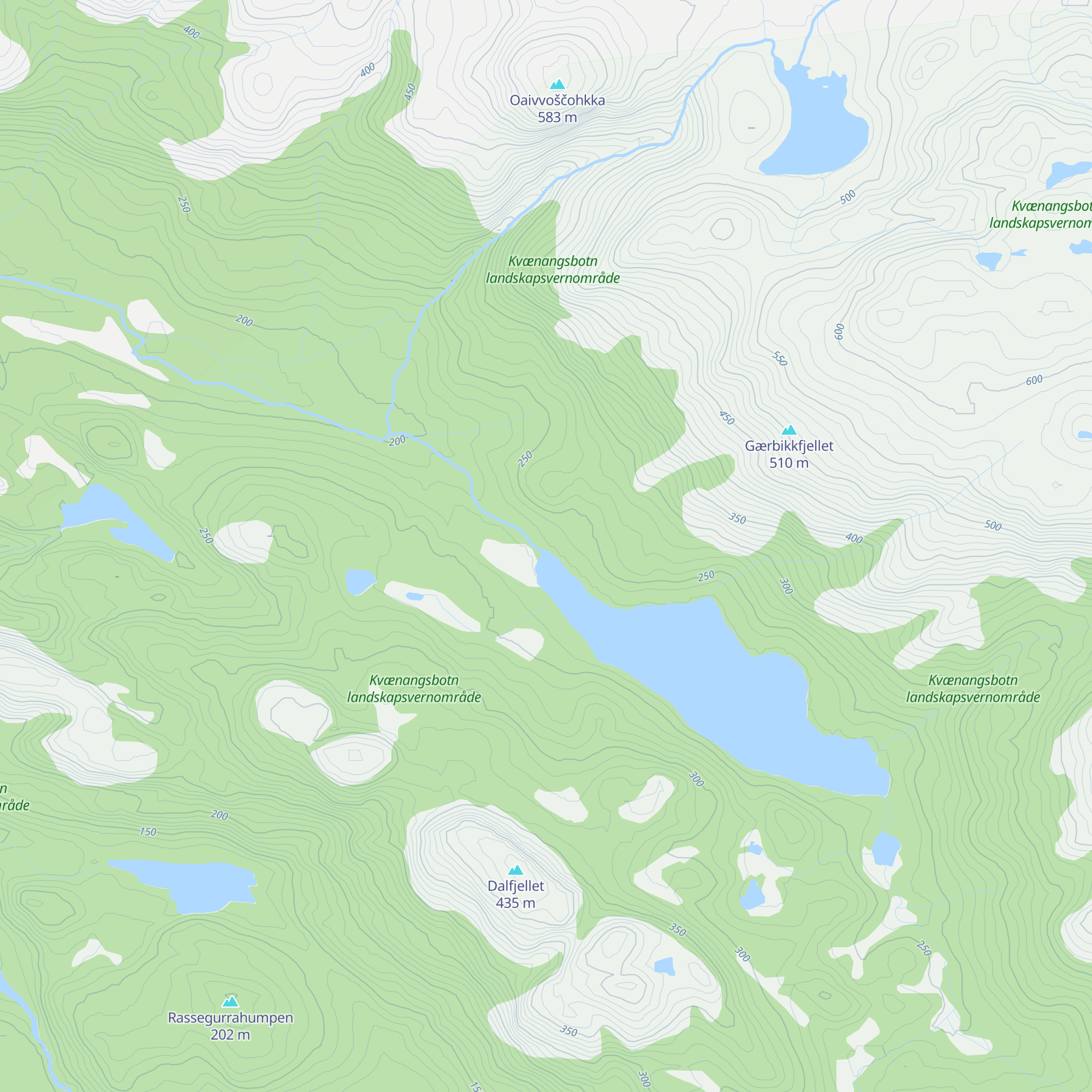 Gærbikkhytta map