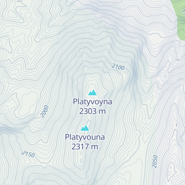 Map of Platyvoyna