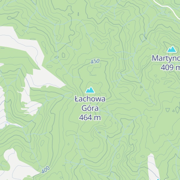 Map of Łachowa Góra