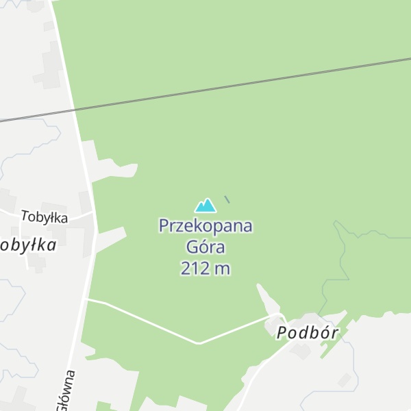 Map of Przekopana Góra