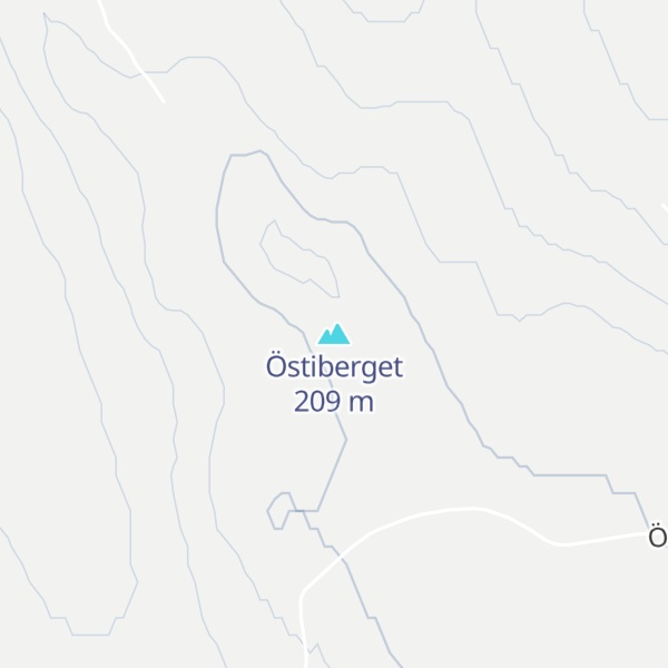 Map of Östiberget