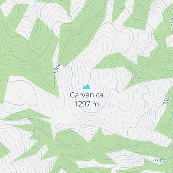 Map of Garvanica