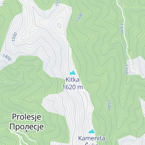 Map of Kitka