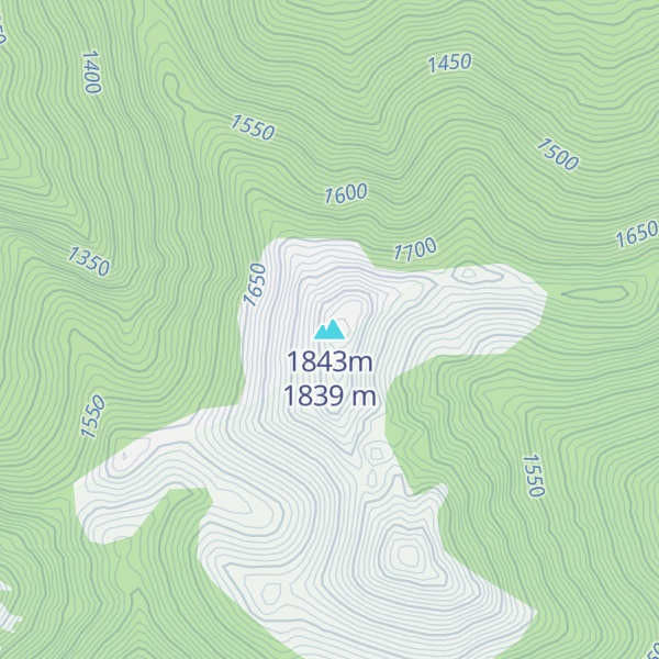 Map of 1843m