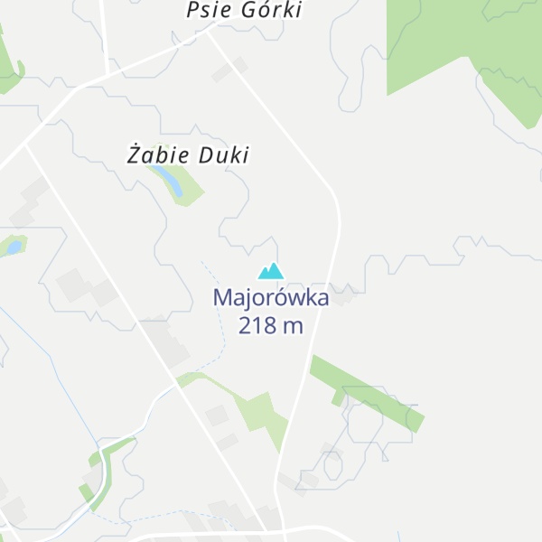 Map of Majorówka