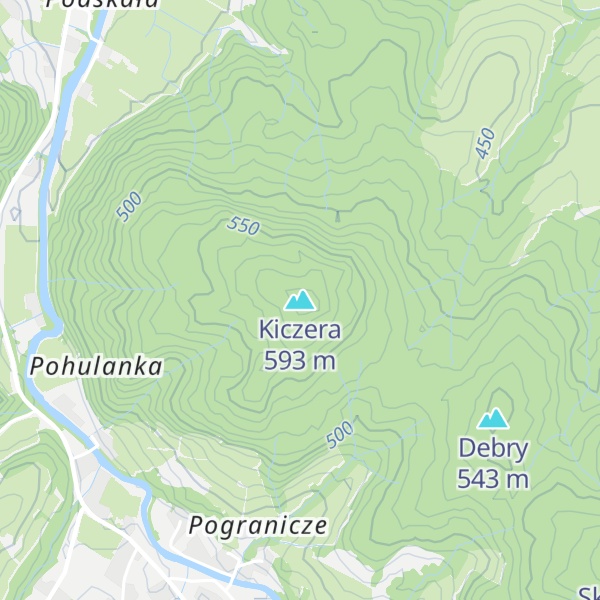 Map of Kiczera