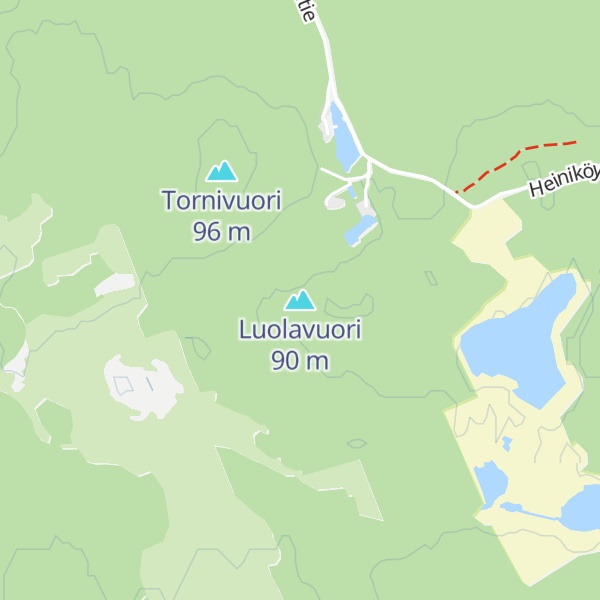 Map of Luolavuori