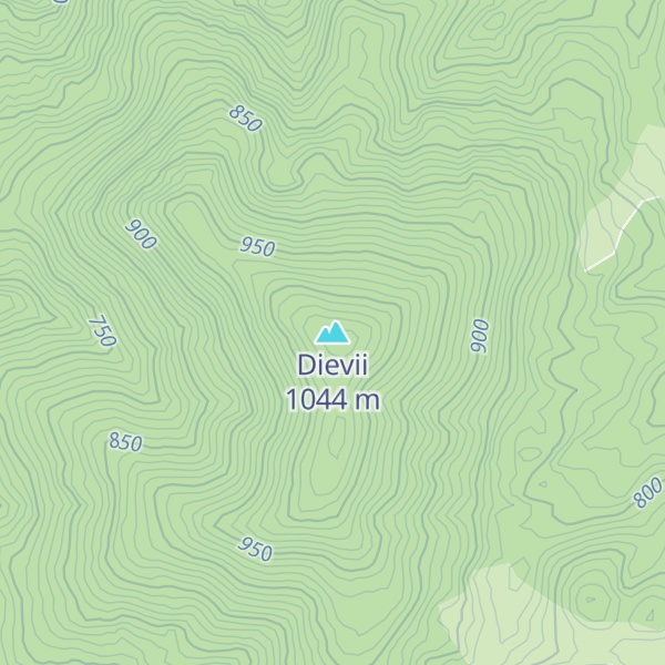 Map of Dievii