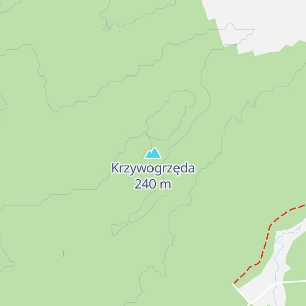 Map of Krzywogrzęda