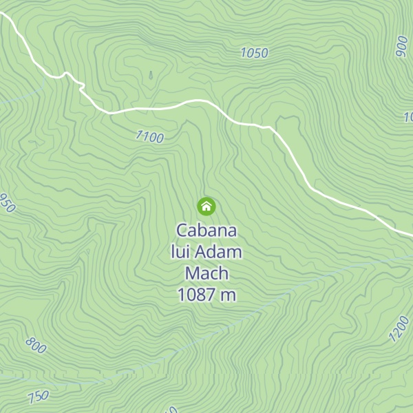 Map of Cabana lui Adam Mach