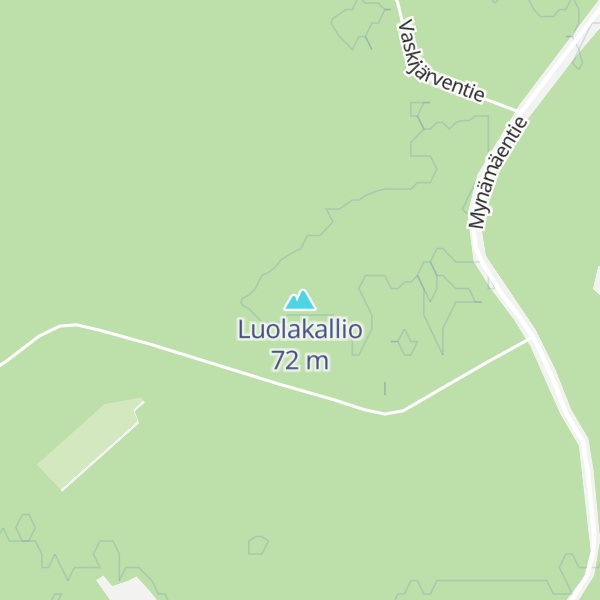 Map of Luolakallio