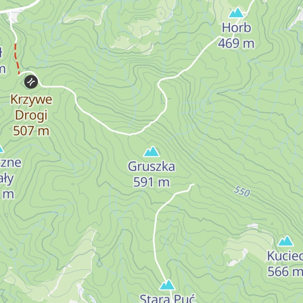 Map of Gruszka