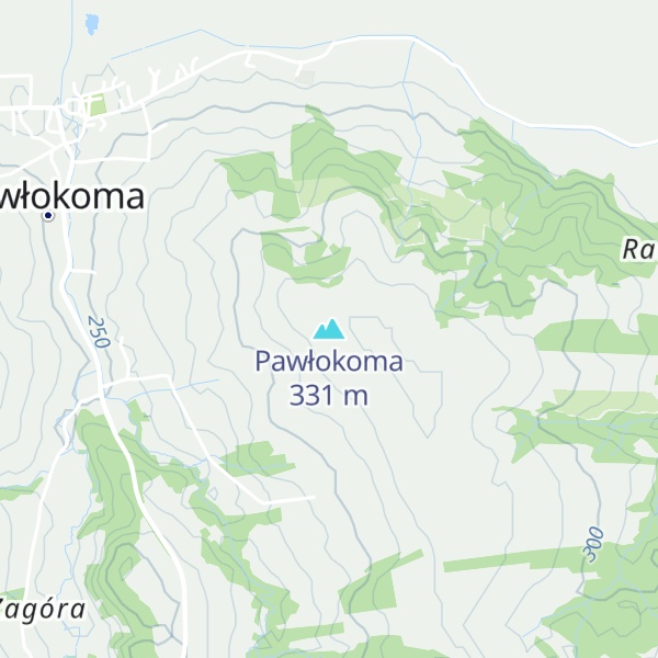 Map of Pawłokoma