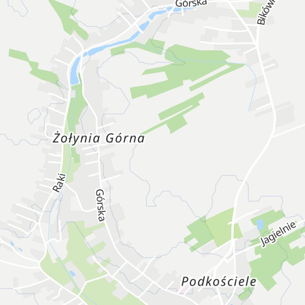 Map of Górki