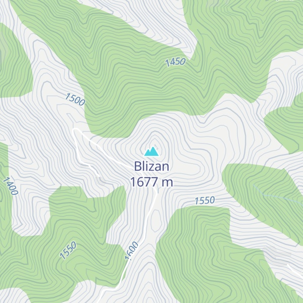 Map of Blizan