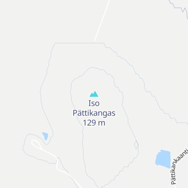 Map of Iso Pättikangas