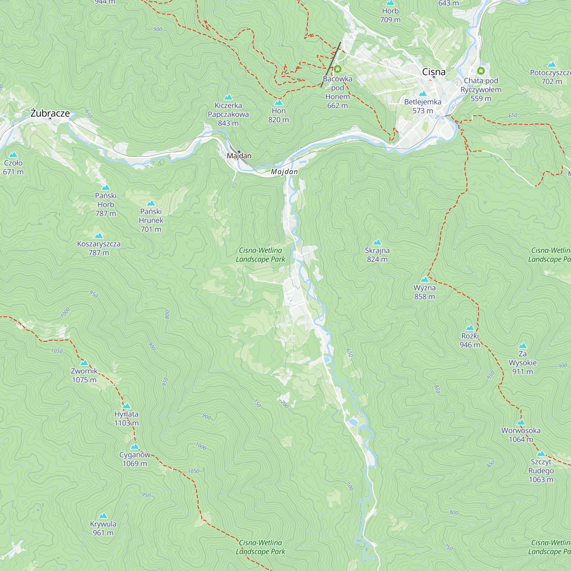 Domek Lipowy map