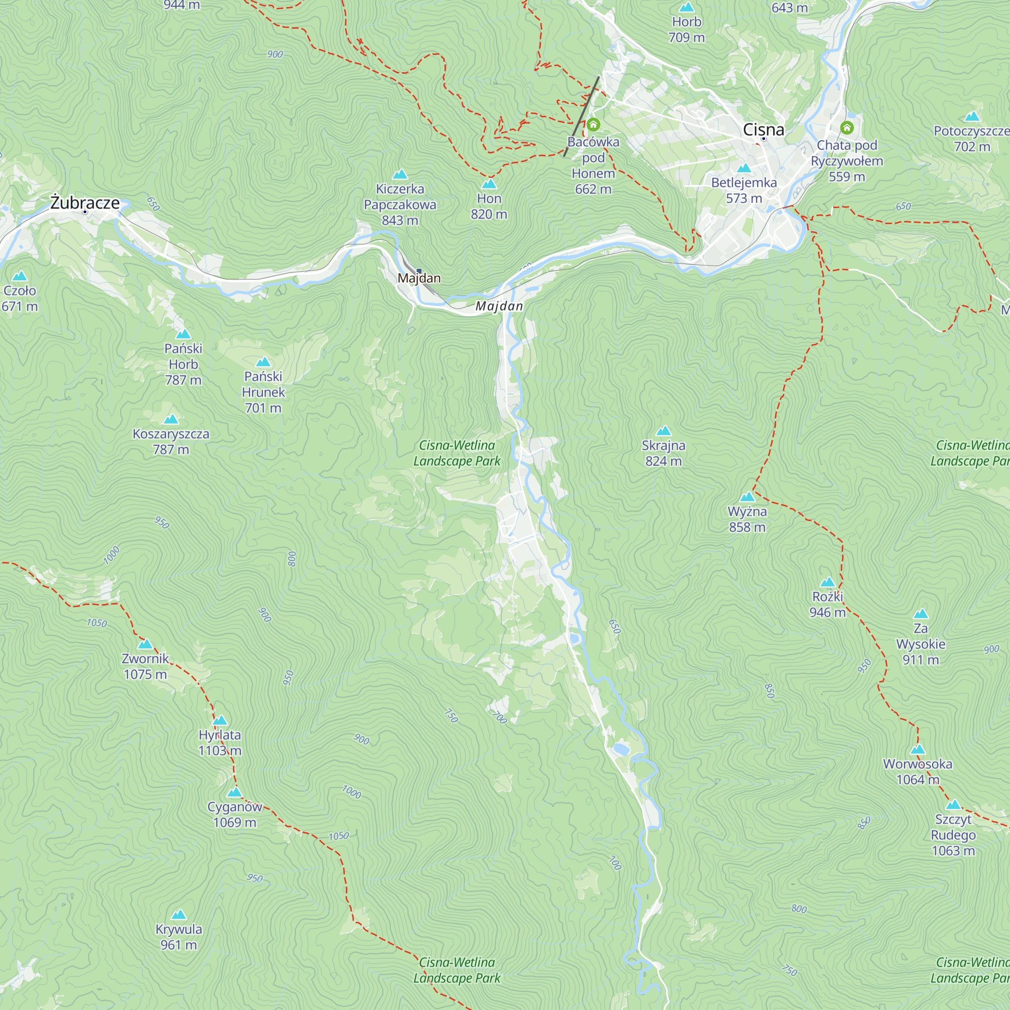 Domek Jaśminowy map