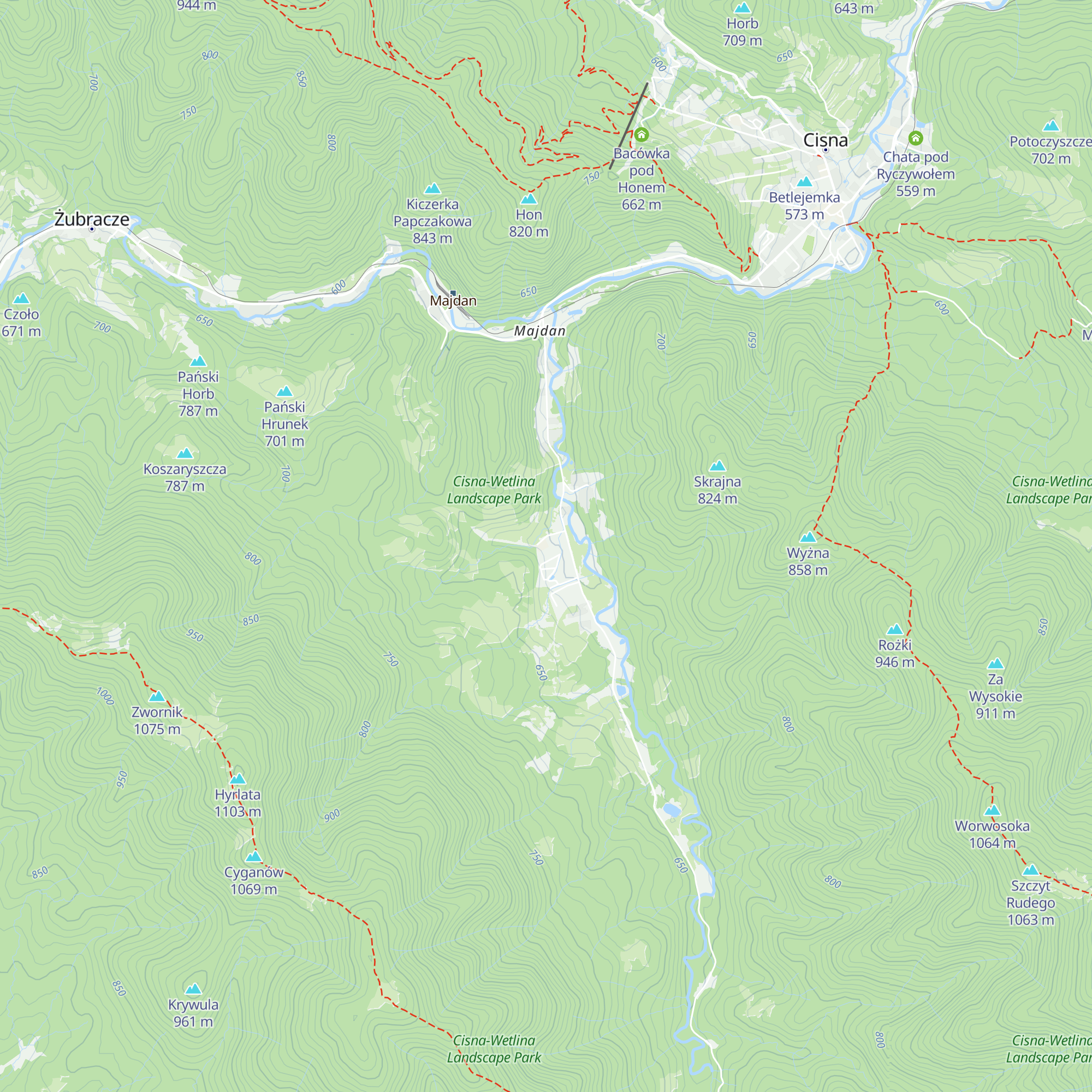 Domek Jaśminowy map