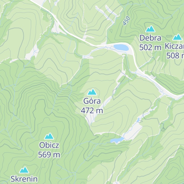 Map of Góra