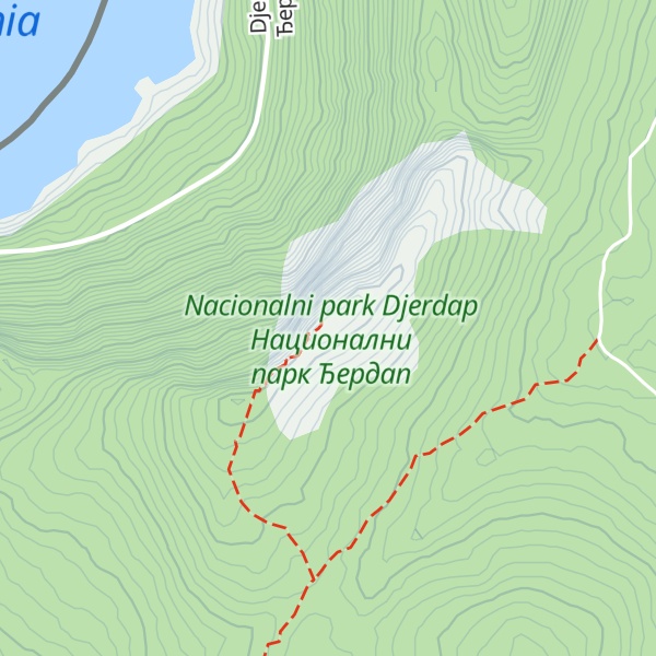 Map of Mali Štrbac