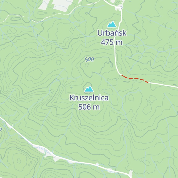 Map of Kruszelnica