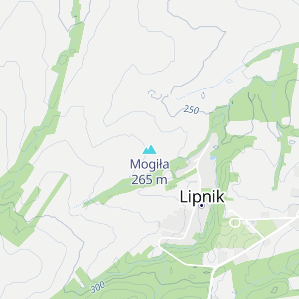 Map of Mogiła