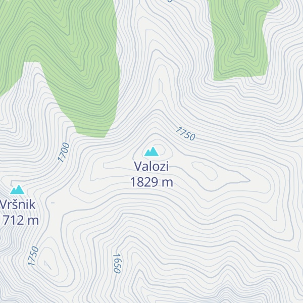 Map of Valozi