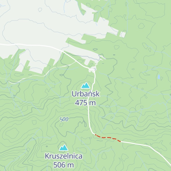 Map of Urbańsk