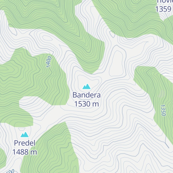 Map of Bandera