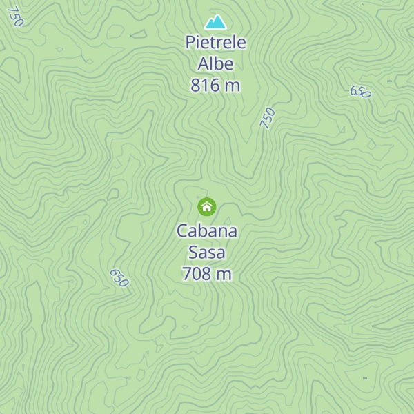 Map of Cabana Sasa