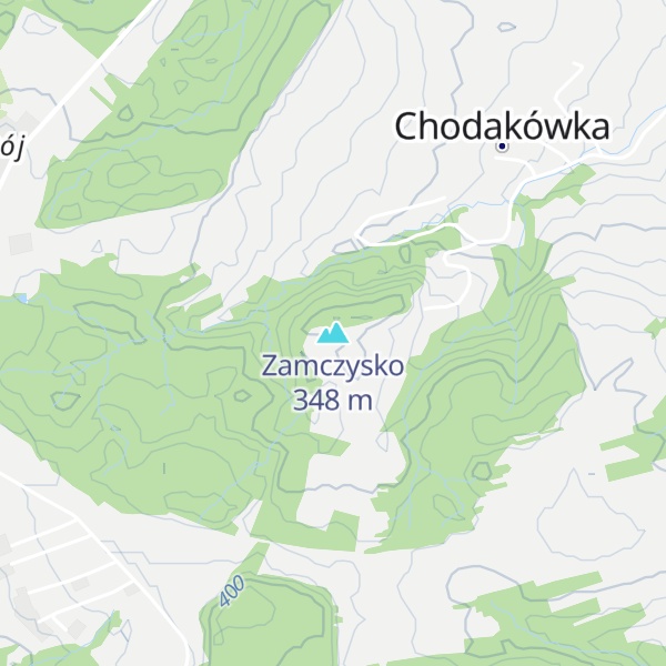 Map of Zamczysko