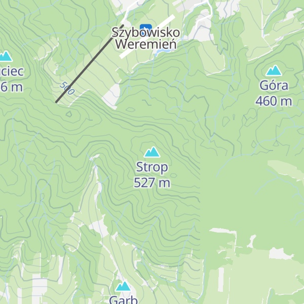 Map of Strop
