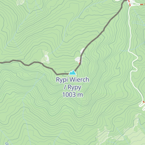 Map of Rypi Wierch / Rypy