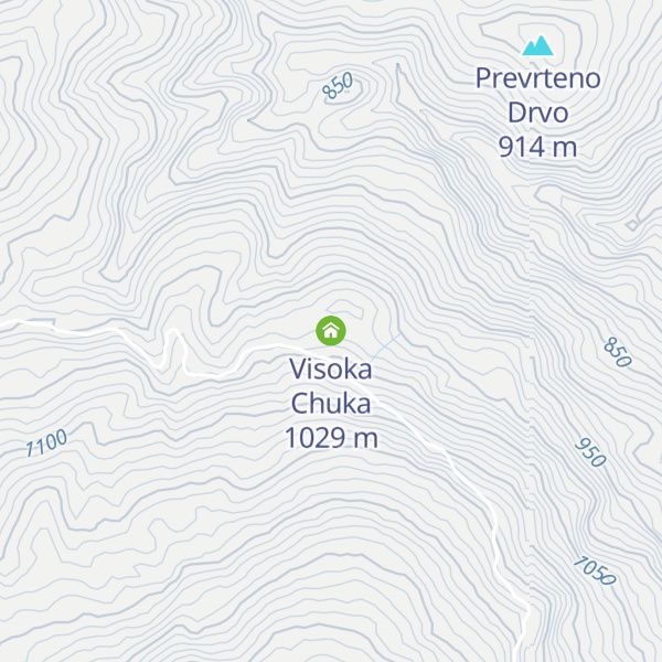 Map of Visoka Chuka