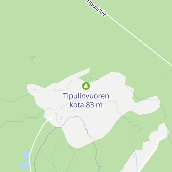 Map of Tipulinvuoren kota