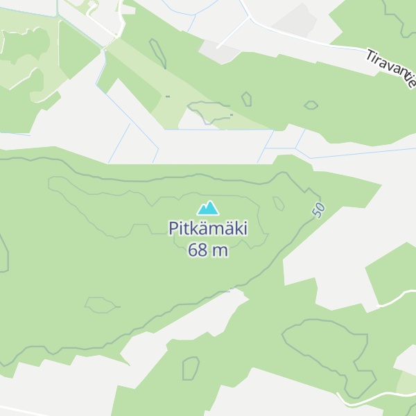 Map of Pitkämäki