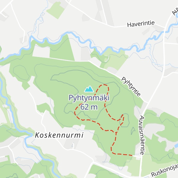 Map of Pyhtynmäki