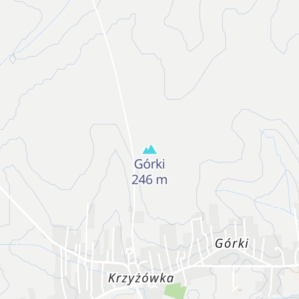 Map of Górki
