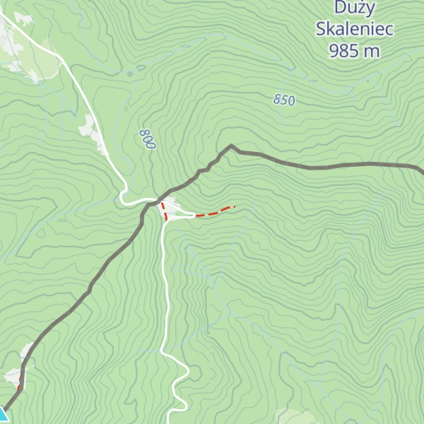 Map of Útulňa v Ruskom sedle