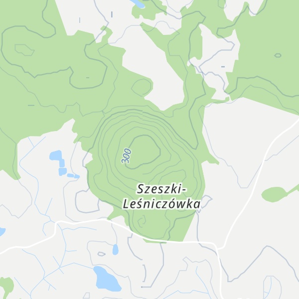 Map of Szeska Góra
