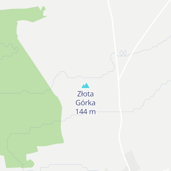 Map of Złota Górka