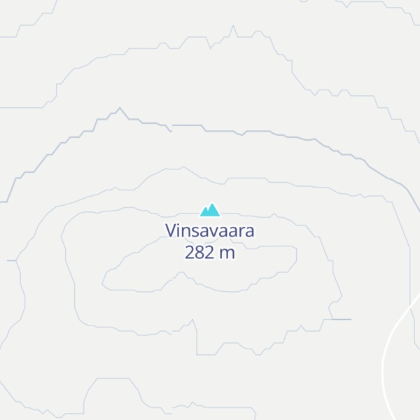 Map of Vinsavaara