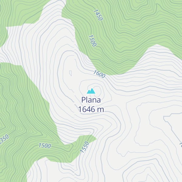 Map of Plana