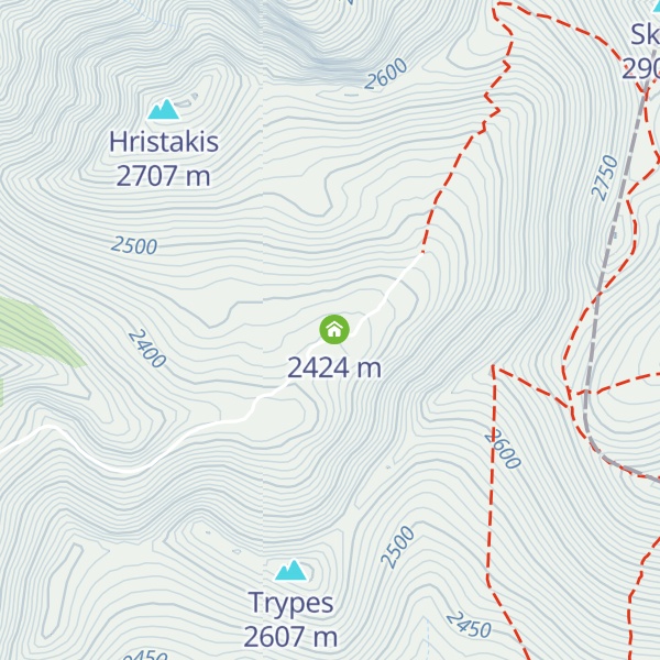 Map of Oreivatiko Katafygio Anagkis Hristaki