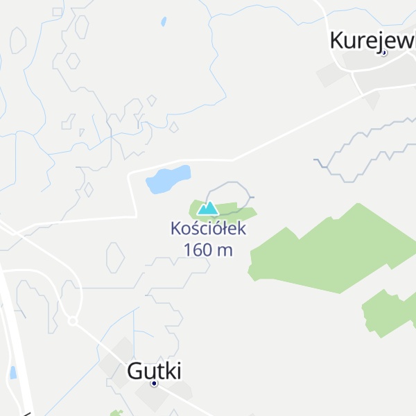 Map of Kościółek
